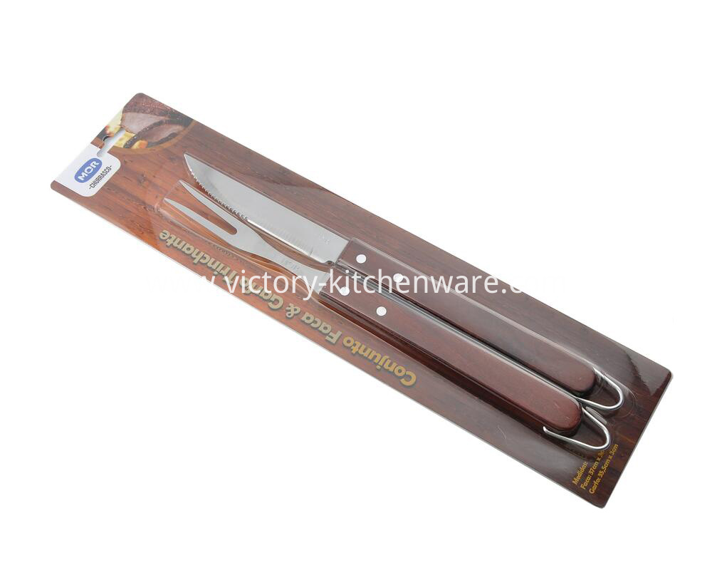 Barbecue knife and fork Barbecue knife and fork